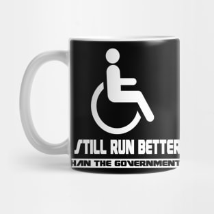 Wheelchair Disability Gift Funny Handicap Mug